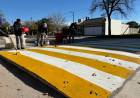 Reductores de velocidad: La Municipalidad realiza mantenimiento permante