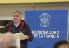 En La Francia Llaryora reiteró la importancia de trabajar junto a los municipios