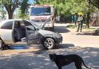 Se incendió un vehículo en barrio Jardín 