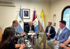 Bernarte viajó a Córdoba para preparar detalles de una importante misión comercial a China