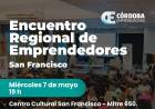 Este miércoles se realizará el Encuentro Regional de Emprendedores
