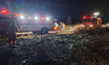 Intensa actividad en tarde de sábado para los bomberos de la ciudad