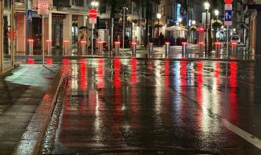 El Centro Cívico de San Francisco se inspira en ciudades europeas con mojones que ordenarán el tránsito 