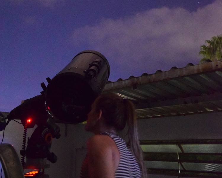 En marzo, desde el Observatorio de la UTN se verá la Luna y los planetas Marte y Júpiter