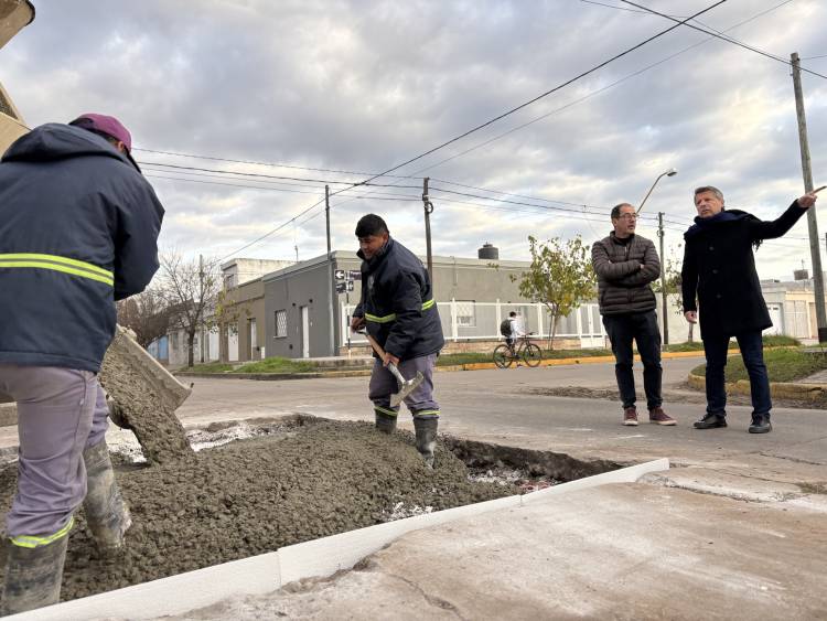 La 10º etapa del Plan de Bacheo sigue en la ciudad