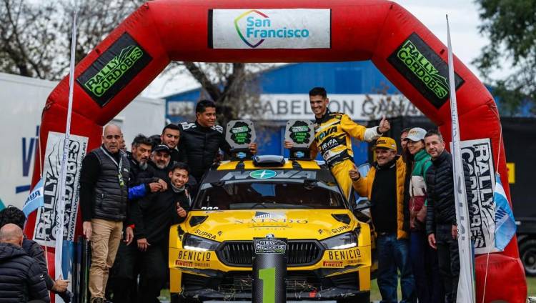 Tomás Olmedo se quedó con el Rally de San Francisco