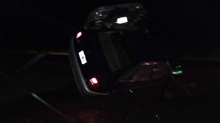 Accidente en cercanía de Alica