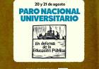  Universidades nacionales desde este martes paran por 48 horas en reclamo de salarios dignos  