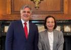 Llaryora cerró su gira en Estados Unidos en el Council of the Américas