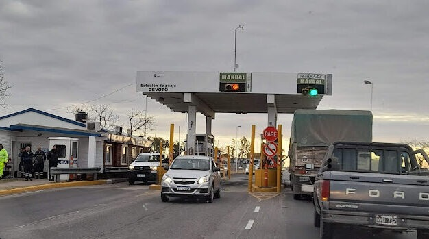 Desde el jueves 12 regirá un nuevo aumento  en los peajes 