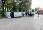 Volcó una camioneta esta mañana en barrio La Milka  