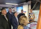Bernarte recorrió empresas chilenas para intercambiar ideas y proyectos