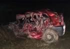Trágico accidente frontal con dos fallecidos en RN 158, en cercanías a S.M. Laspiur