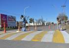 Repintan reductores de velocidad en el Camino Interprovincial con trabajos conjuntos entre San Francisco y Frontera