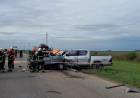 Trágico choque frontal en ruta 3: un fallecido y un herido grave 