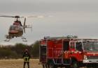 Tragedia aérea en San Juan: cayó un helicóptero oficial y murieron los siete tripulantes
