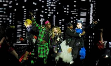 Un millón y medio de espectadores vibraron con Madonna en Rio de Janeiro 