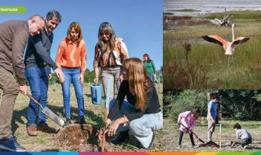 Liberaron animales y habilitaron pulmón Verde en Ansenuza 
