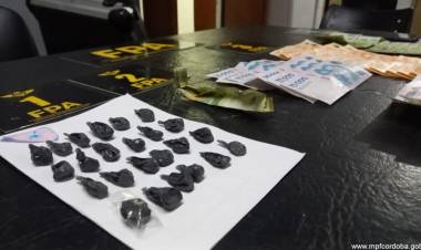 Arroyito: FPA detuvo a un delivery de cocaína