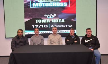 Presentaron la sexta fecha del Campeonato Provincial de Motocross para el fin de semana