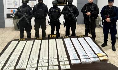 FPA incautó importante cantidad de dinero en San Francisco