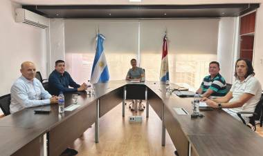 El intendente Bernarte se reunió con autoridades policiales