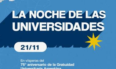 “La Noche de las Universidades” una propuesta cultural y educativa en UTN San Francisco