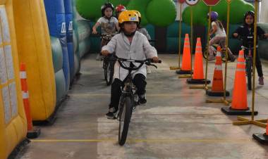 Se realizó en Frontera el Circuito Vial y Tablet Interactiva para estudiantes de nivel primario 