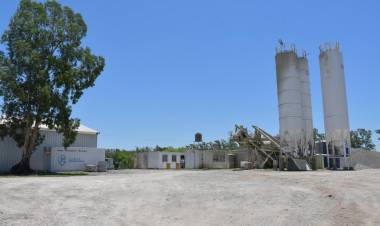 La Planta Hormigonera Municipal sumó nuevas estructuras y maquinarias