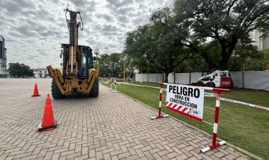 Comenzaron los trabajos de apertura de Av. Libertador Sur