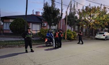 Según datos de municipio, bajaron un 50% las infracciones en moto con respecto a 2024