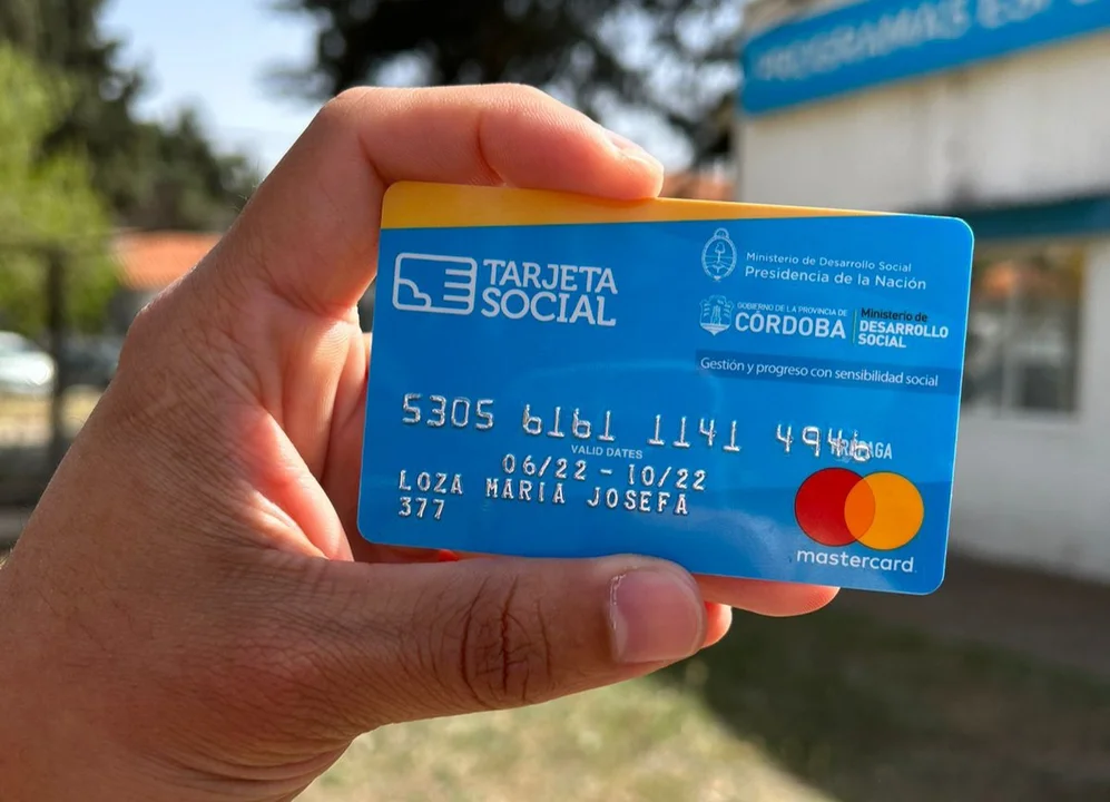 El jueves se acreditará el monto de junio de la Tarjeta Social