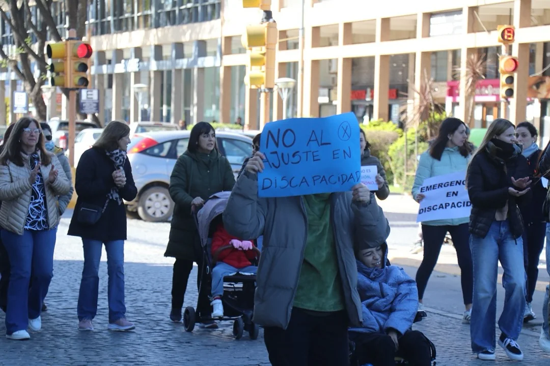 San Francisco se moviliza contra el veto de Milei a la Ley de Emergencia en Discapacidad