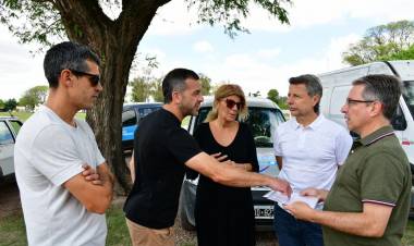 Una gran noticia: inician las obras la instalación de gas natural en el Polideportivo Municipal 