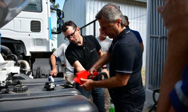 Municipio sustentable: más de 100 vehículos comenzarán a utilizar biodiesel