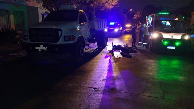 Dos menores lesionadas en accidente vial