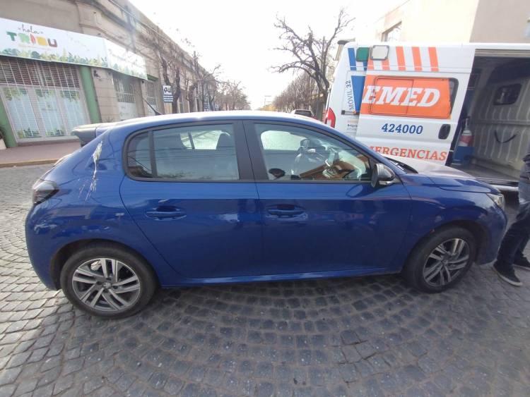 Otro accidente con herido leve en la ciudad 