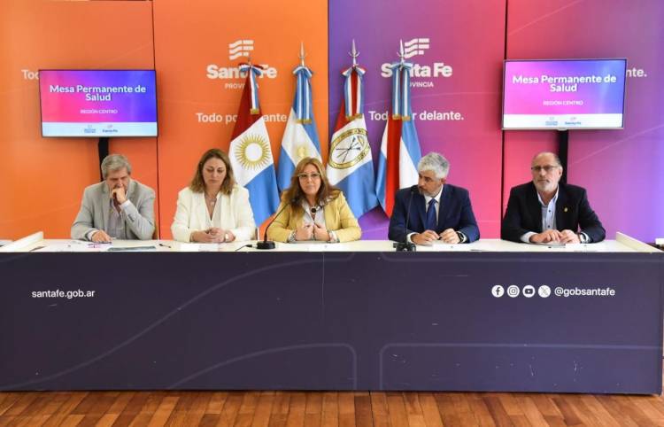 La Región Centro puso en marcha la Mesa Permanente de Salud