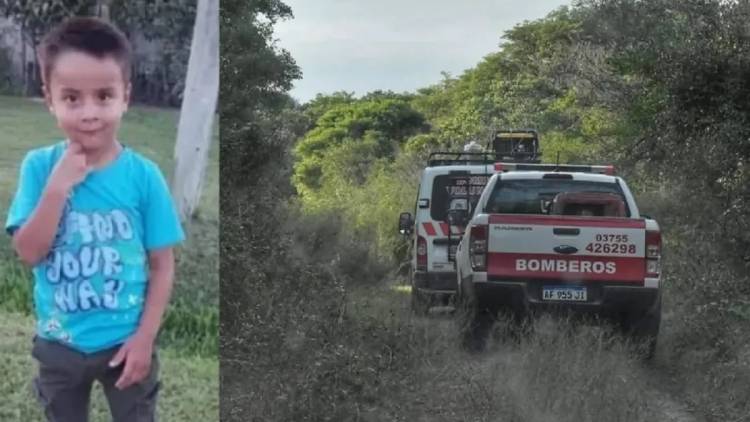 Bomberos Voluntarios de Córdoba se suman a la búsqueda de Loan en Corrientes