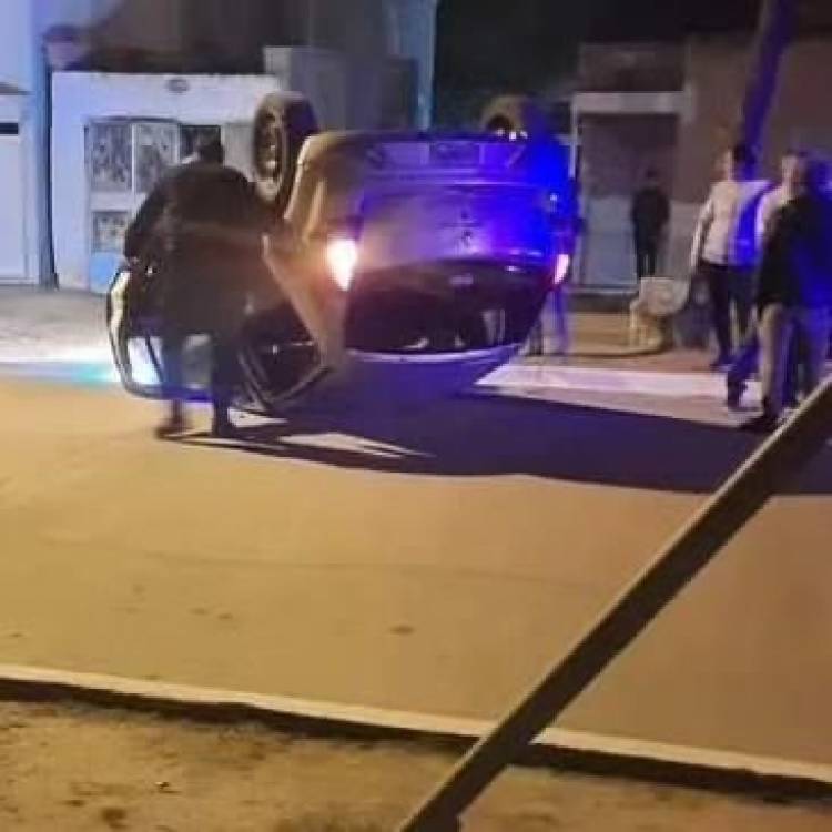 Brinkmann: Resultó ileso tras un vuelco