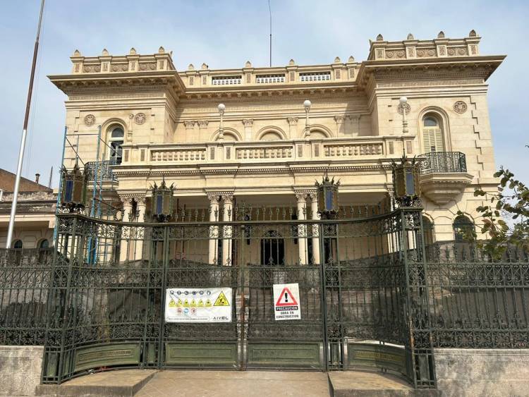 El lunes 5 de agosto arquitectos podrán visitar el avance de los trabajos de remodelación del Palacio Tampieri