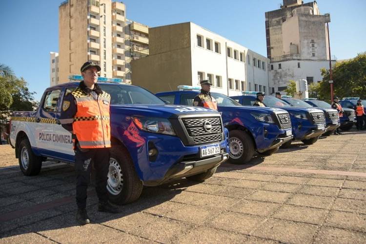La Policía Caminera suma nuevos móviles y equipamiento