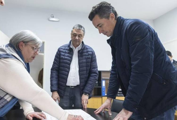 Brinkmann y Porteña recibieron fondos para obras de infraestructura