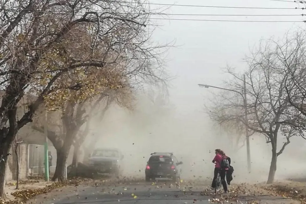 Alerta meteorológica por vientos fuertes en Córdoba y otras cuatro provincias 