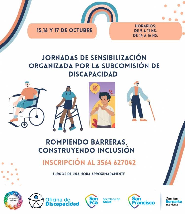 Buscan concientizar y sensibilizar sobre discapacidad con unas jornadas para estudiantes de la ciudad