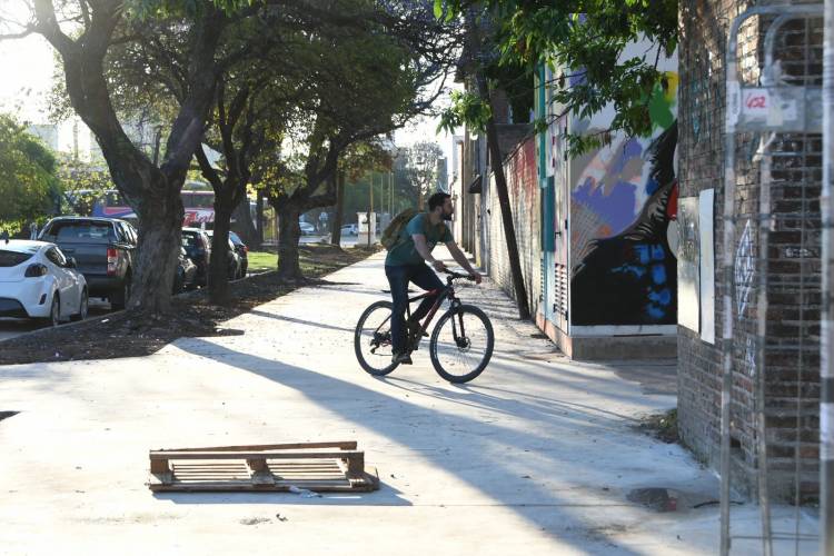 El hormigonado del Pje. Cornaglia está próximo a concluirse