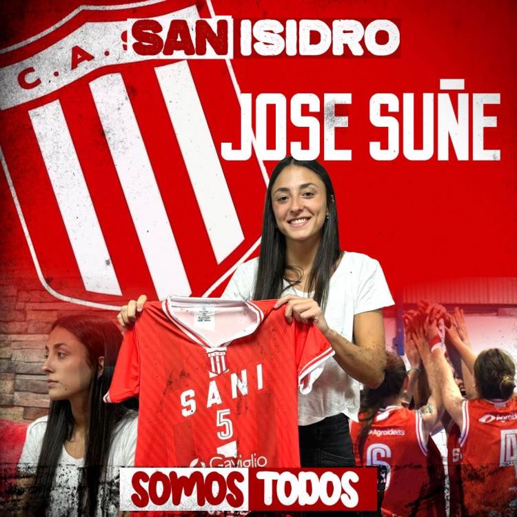 Vóley: Josefina Suñé es la nueva cara de San Isidro 