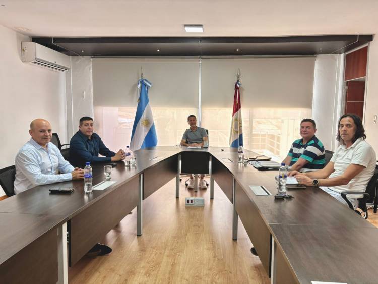 El intendente Bernarte se reunió con autoridades policiales