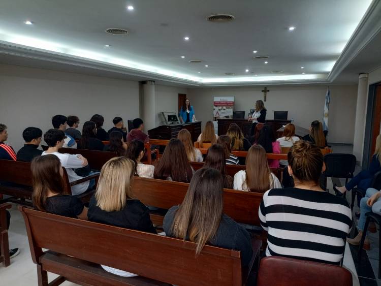 Referentes Judiciales de San Francisco y Porteña llevaron adelante la actividad "Vivenciando la labor judicial"