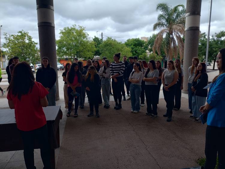 Referentes Judiciales de San Francisco y Porteña llevaron adelante la actividad "Vivenciando la labor judicial"